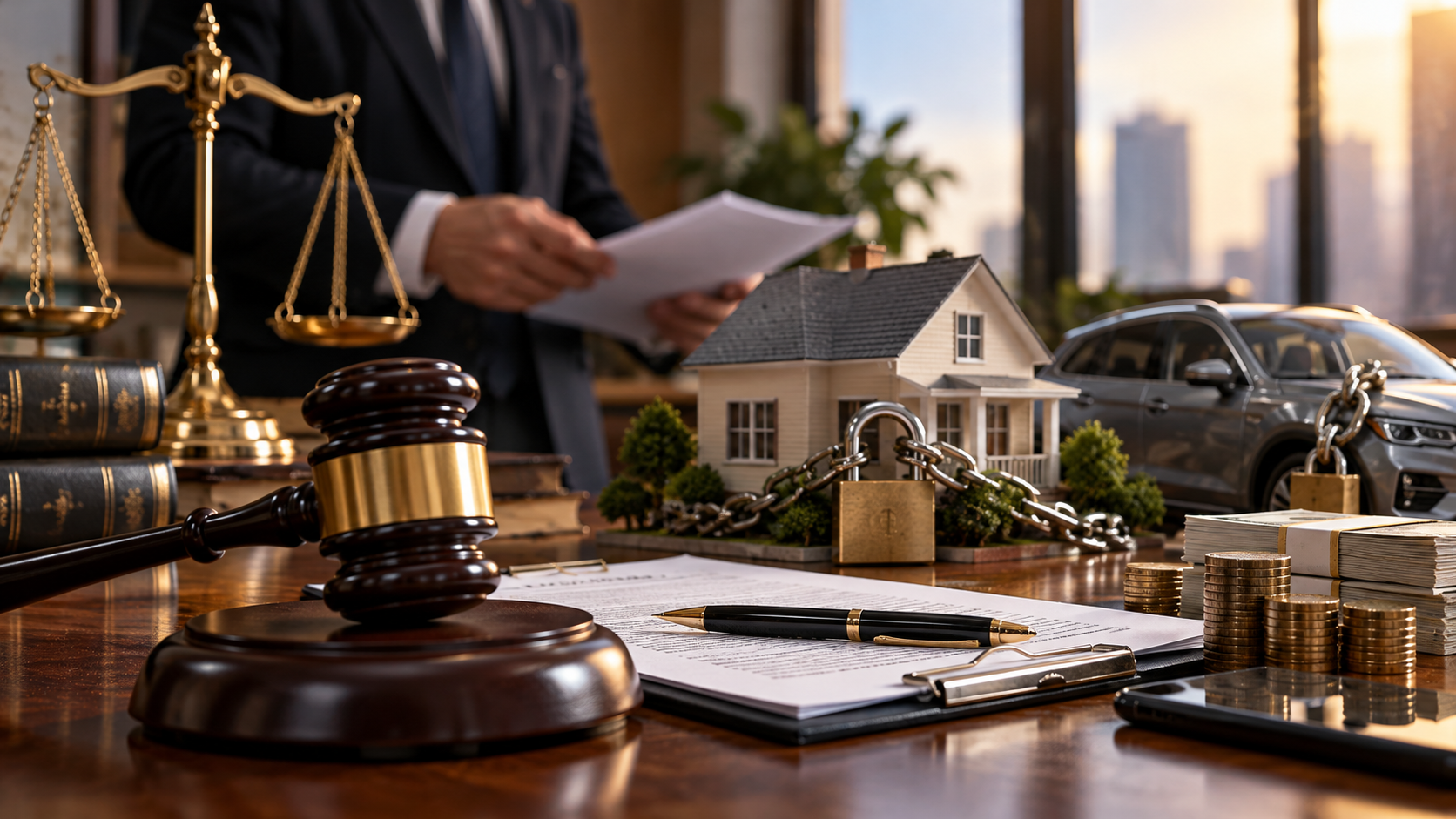 توقیف اموال محکوم‌علیه در اجرای احکام مدنی