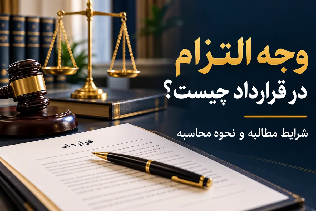 وجه التزام در قرارداد و ضمانت اجرای تعهدات
